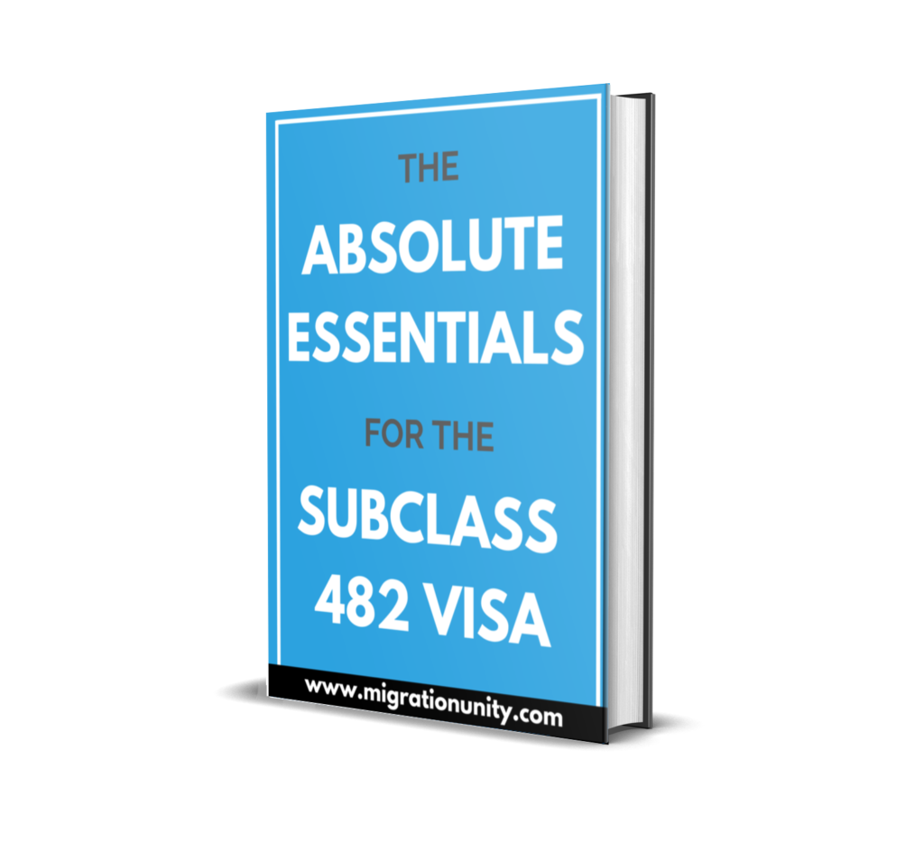 Subclass 482 visa